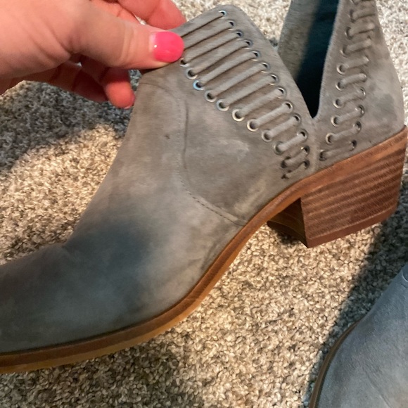 Vince Camuto Gray Booties - Picture 3 of 4